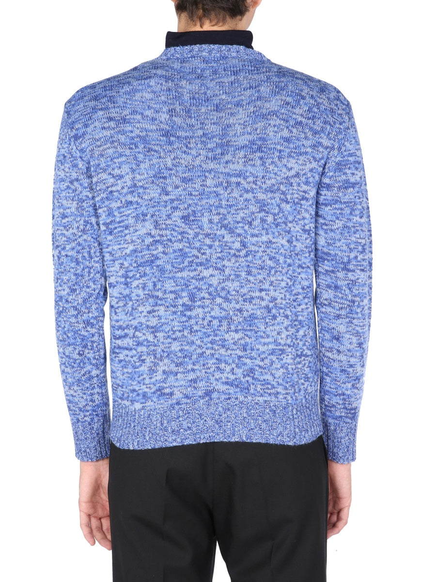 Crew Neck Wool Sweater
