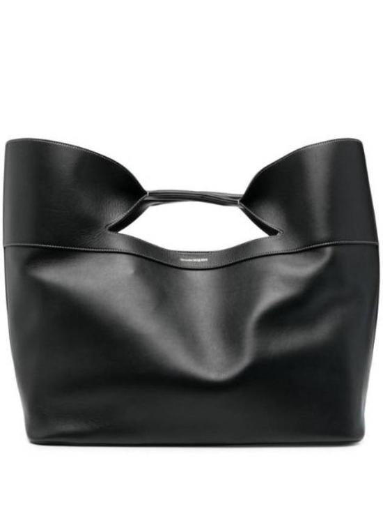 Minimalist Tote Bag with Curved Handle