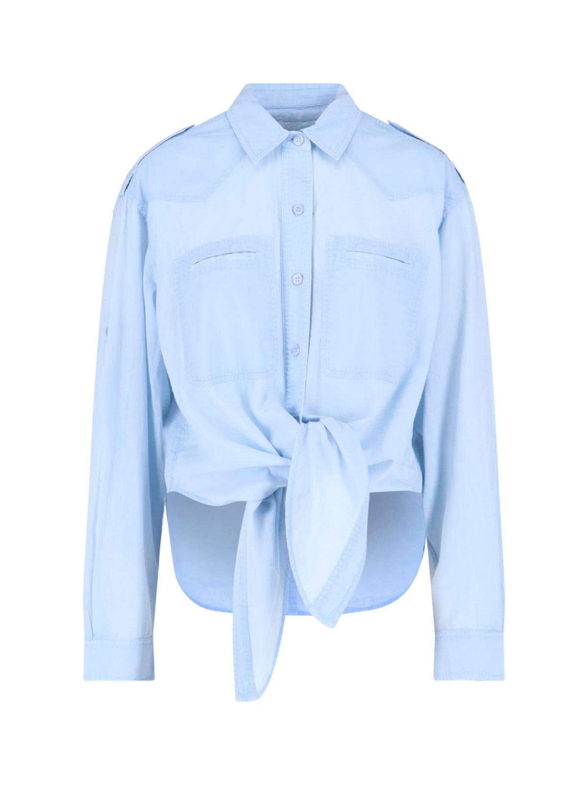 Classic Tailored Shirt with Button-Down Front