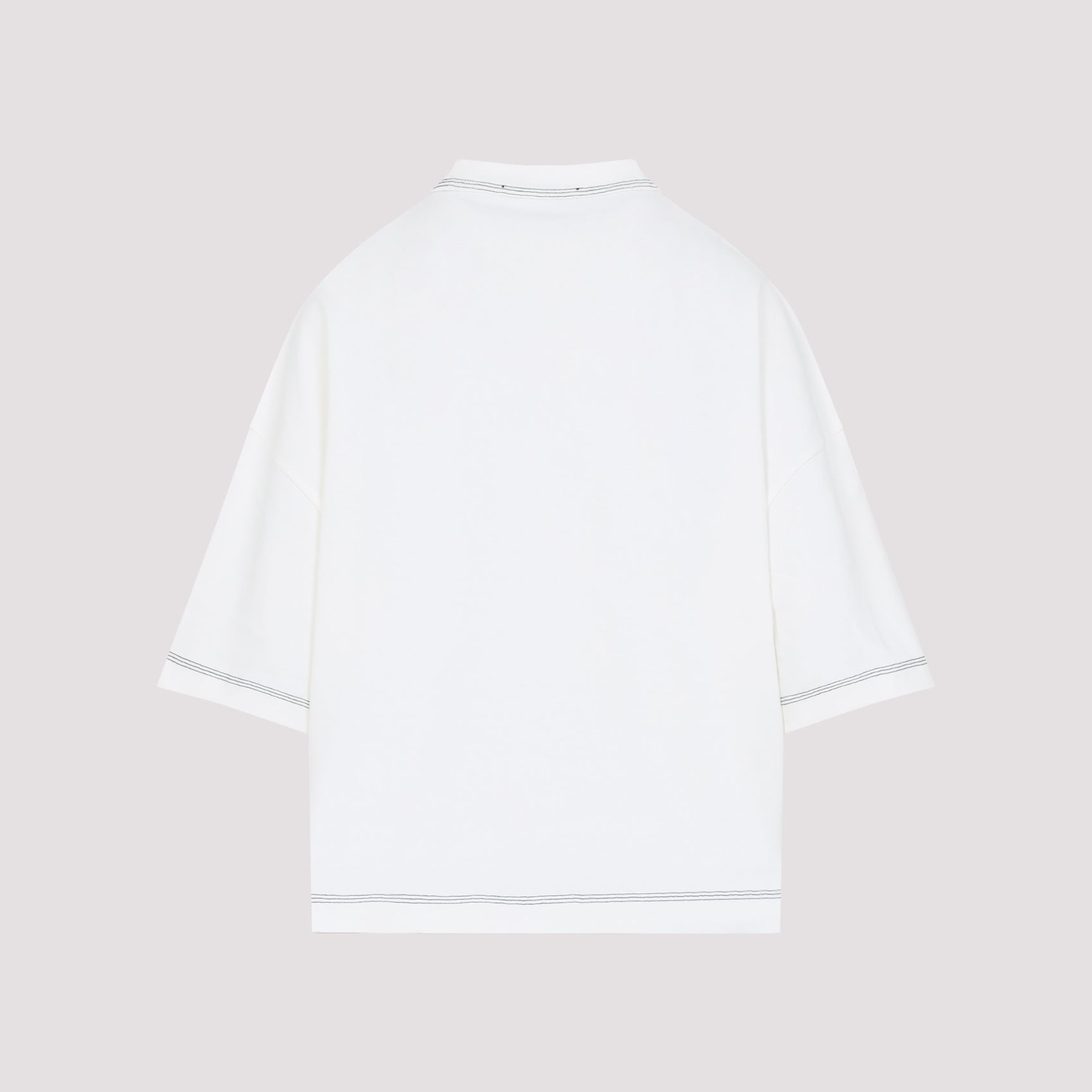 White Oversized Cotton Top