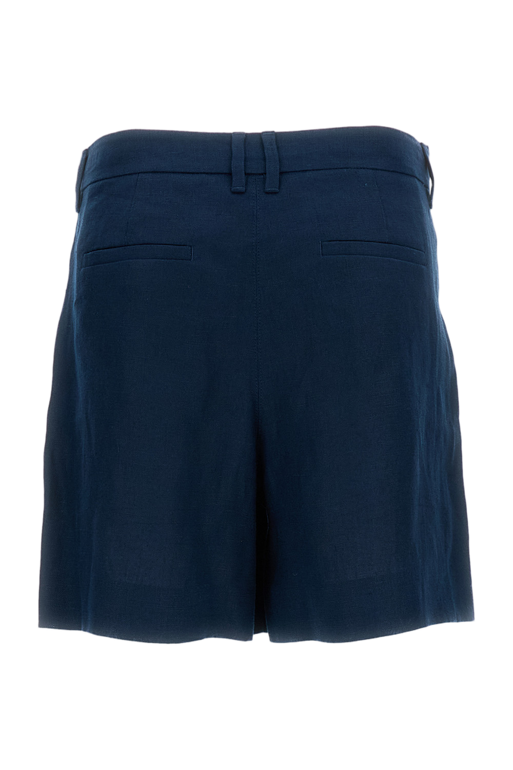 Blue Party Linen Shorts