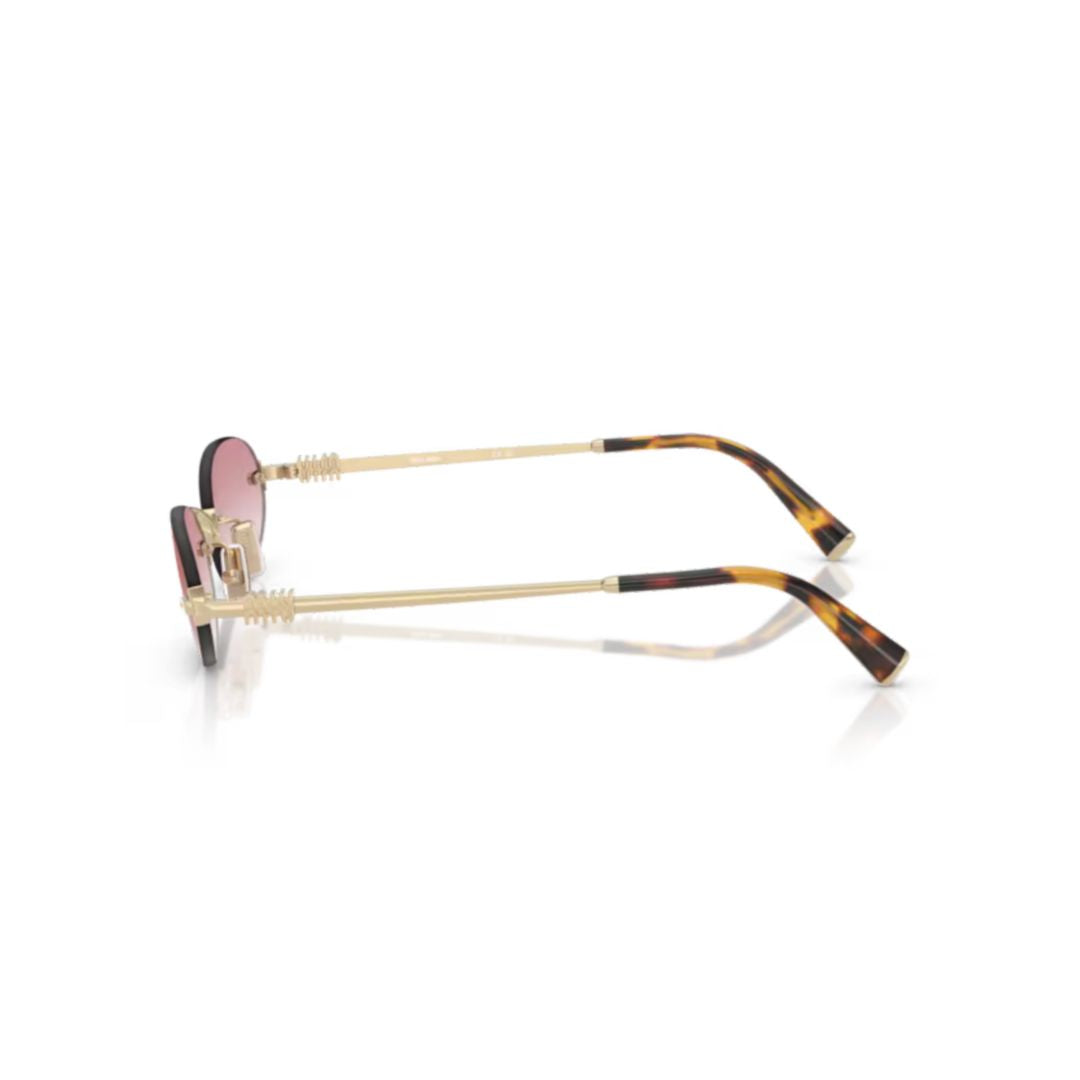 0mu A54s Oval Gradient Pink Sunglasses