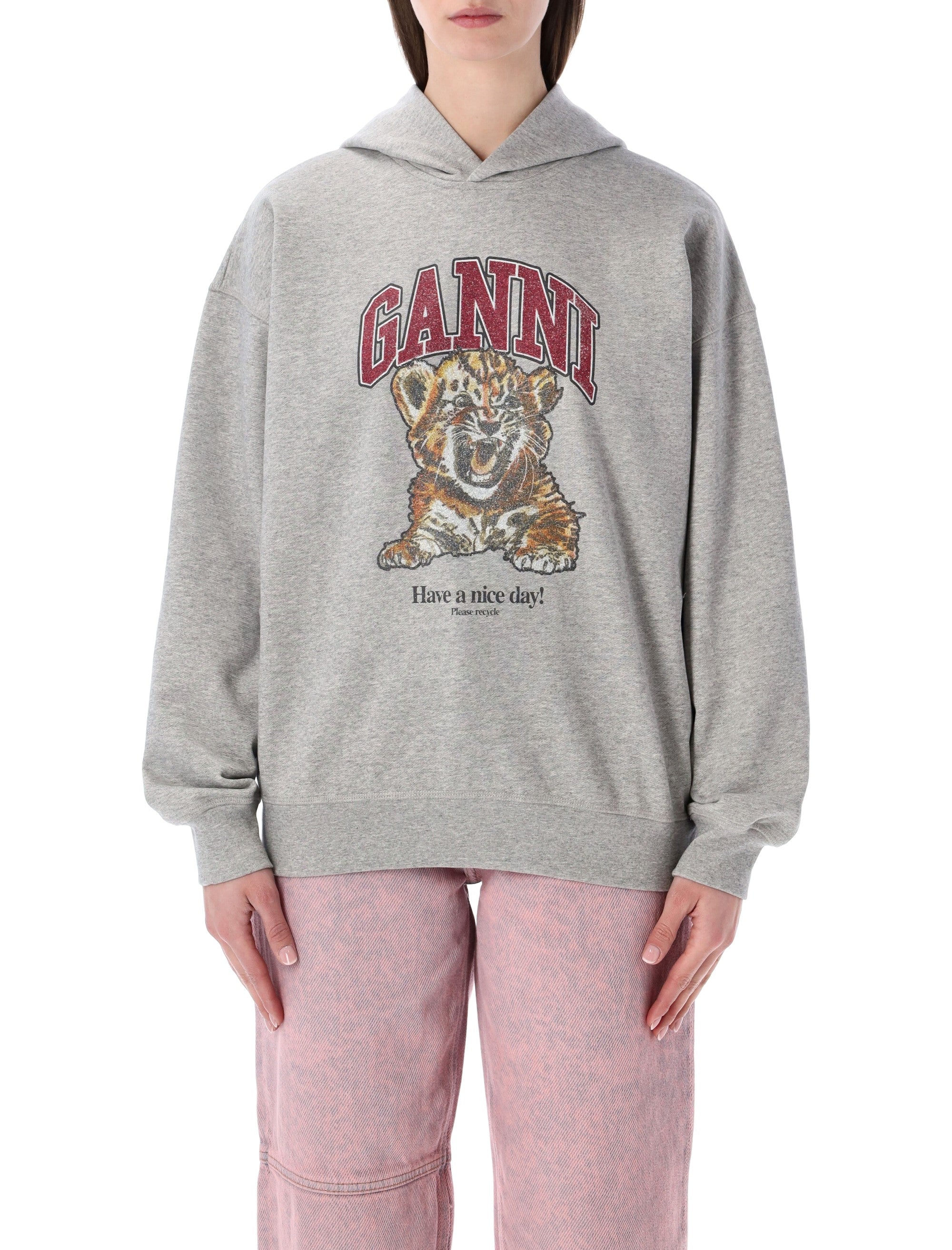 Tiger Print Hoodie