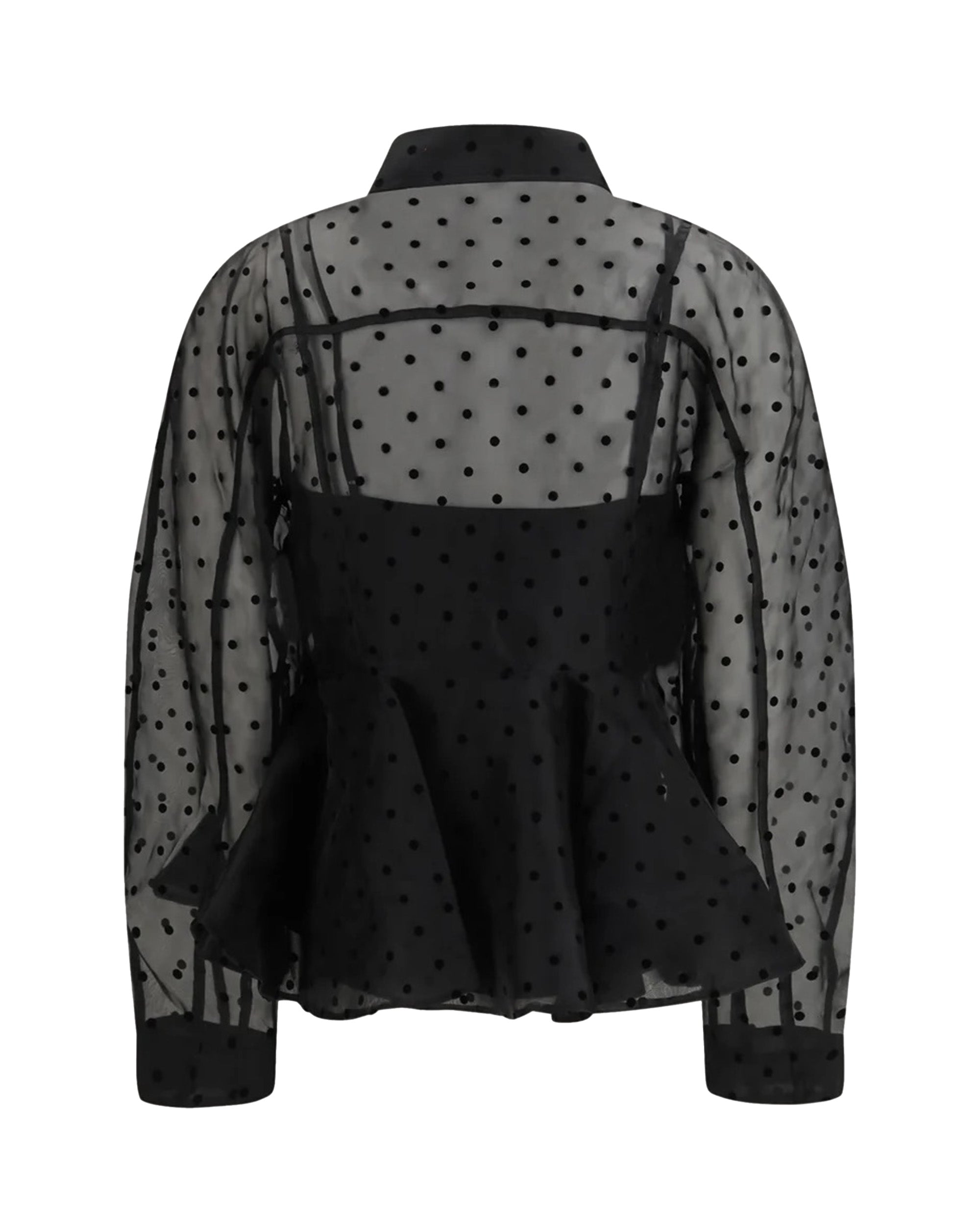 Peplo Organza Shirt