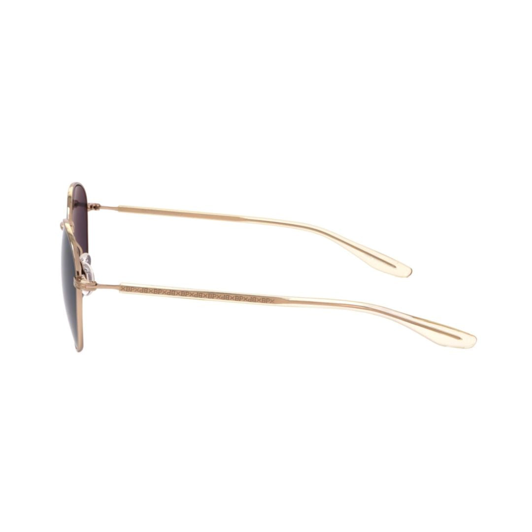 Bp0034 520xj Round Lens Sunglasses with Sleek Gold Metal Frame