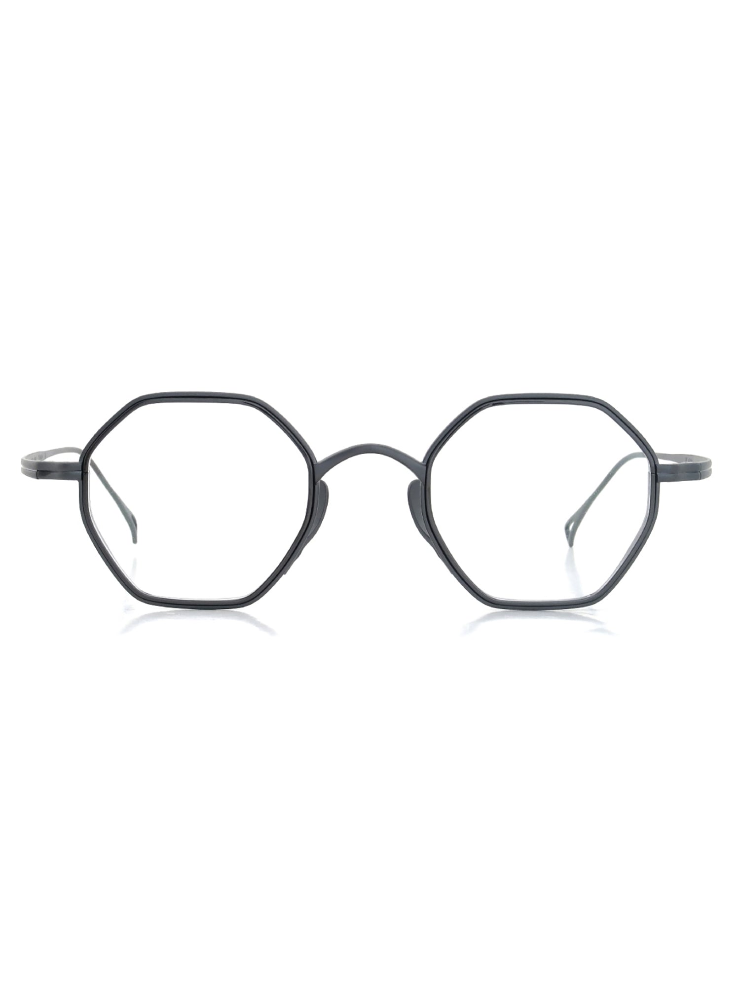 Octagonal Titanium Optical Frames with Refined Finish