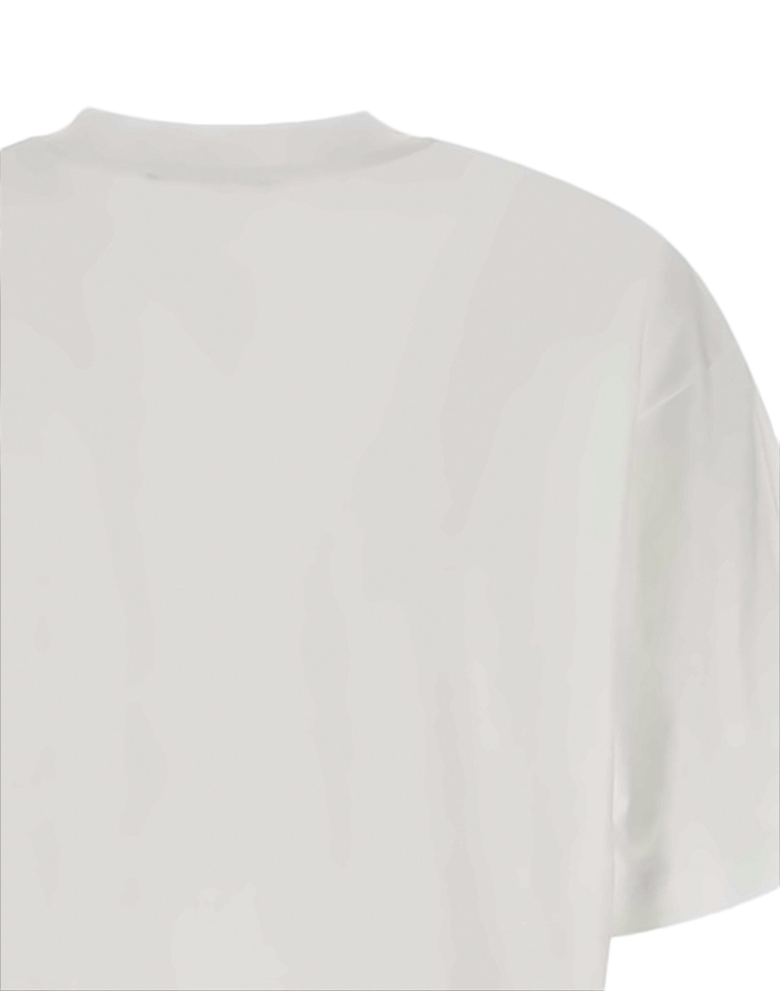 Textured Graphic Print Short-Sleeved T-Shirt