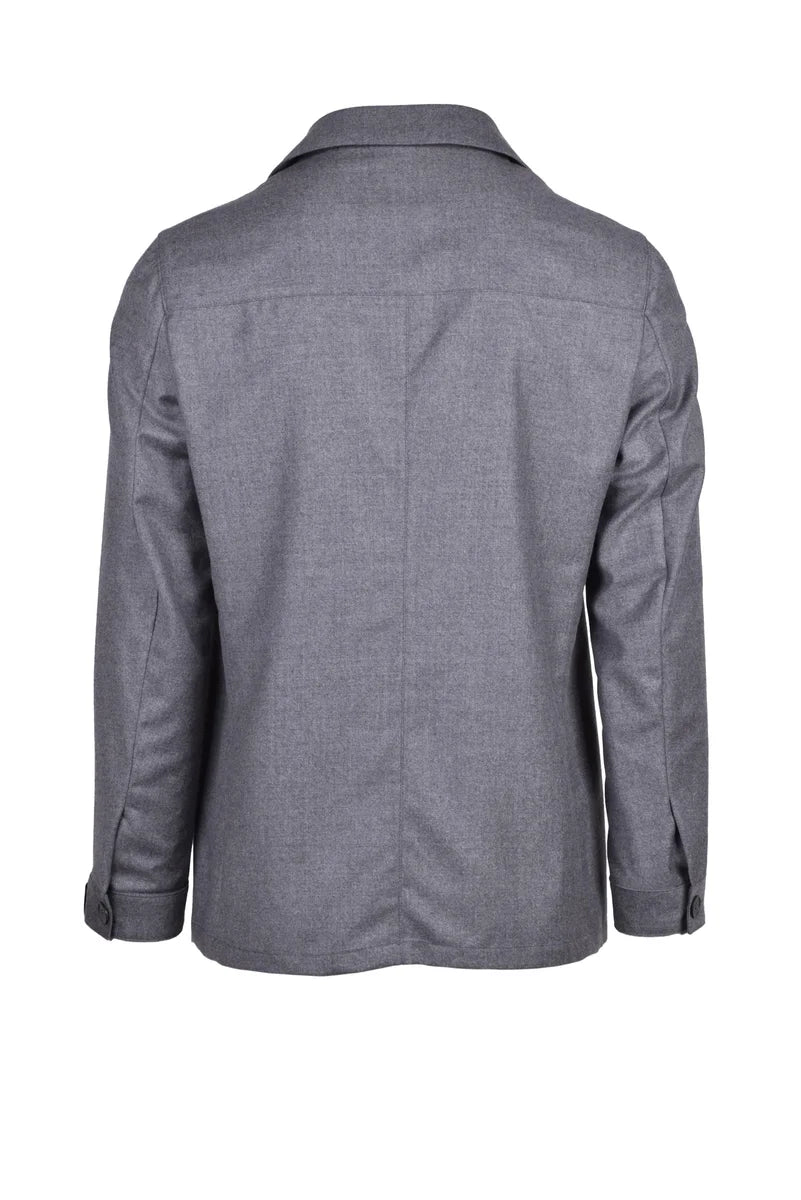 Tailored Grey Virgin Wool Suit