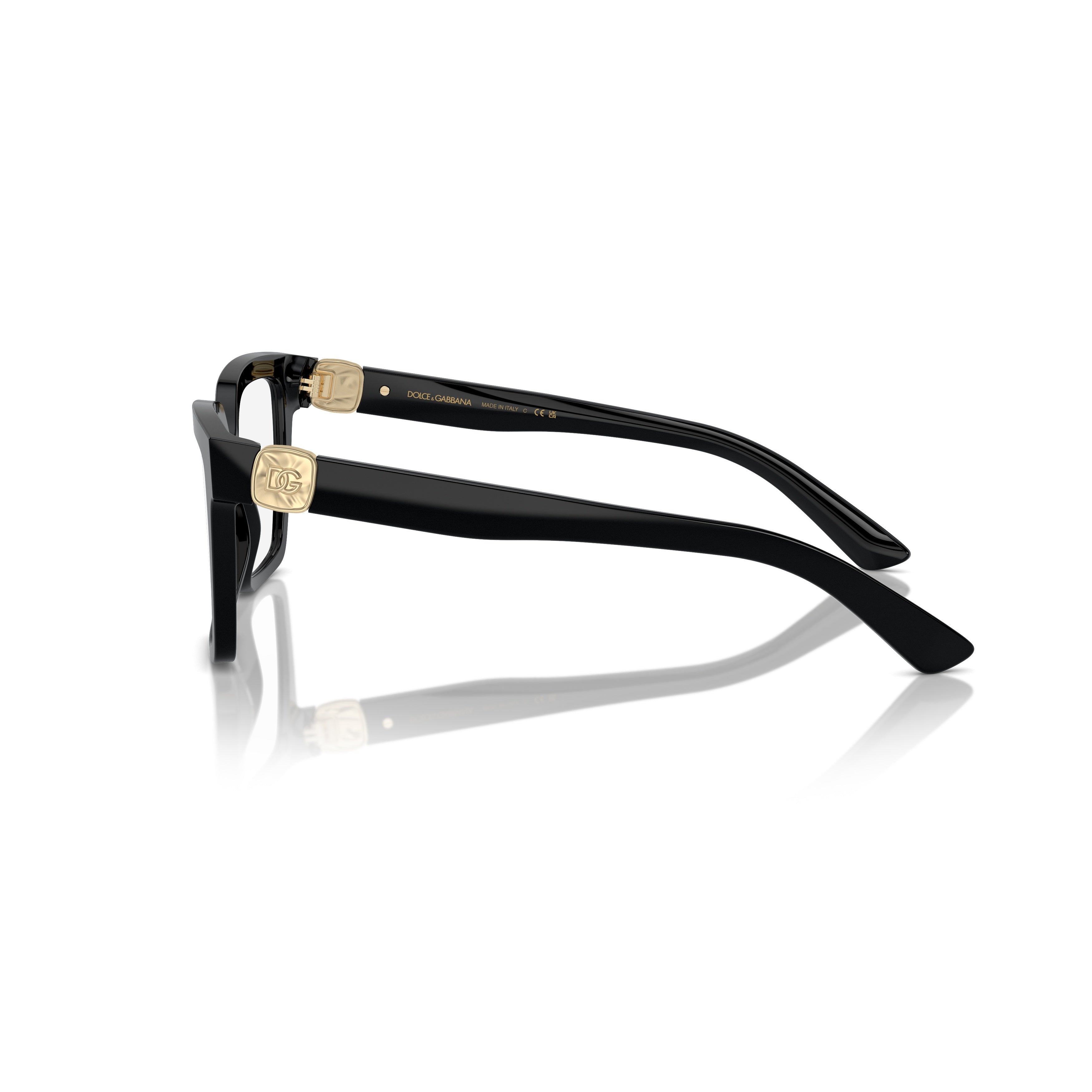 0dg3395 Oversized Black Acetate Sunglasses