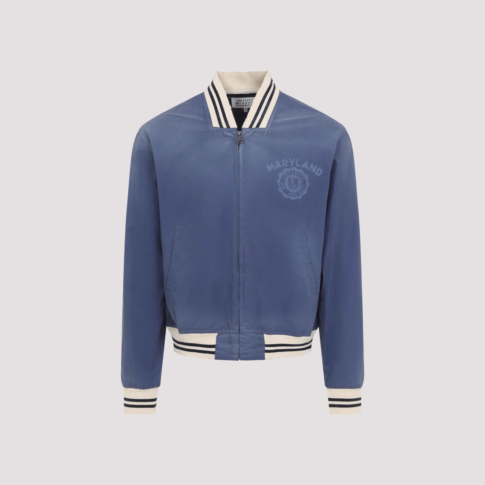 Muted Blue Casual Jacket