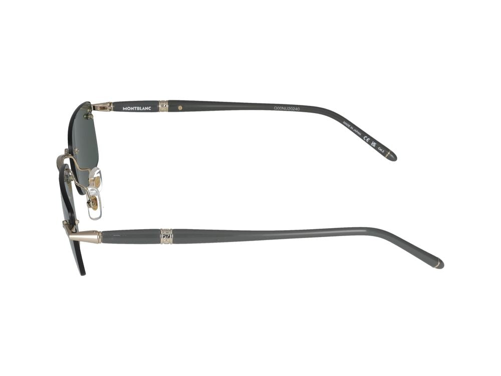 Sunglasses Montblanc MB0344S 005 gold grey green 54/20/150