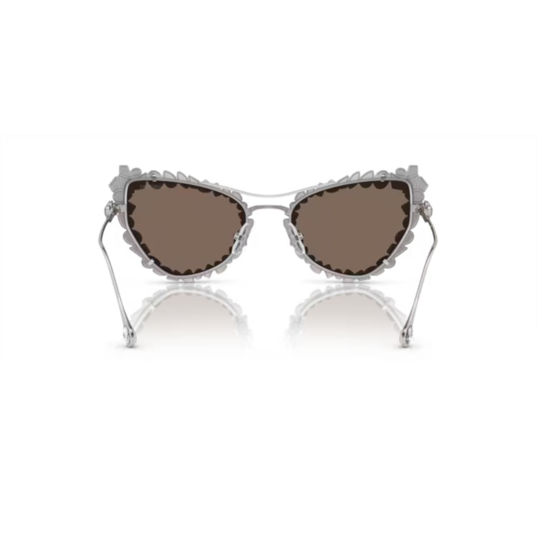 0sk7011 Cat-Eye Sunglasses with Crystal Embellishments