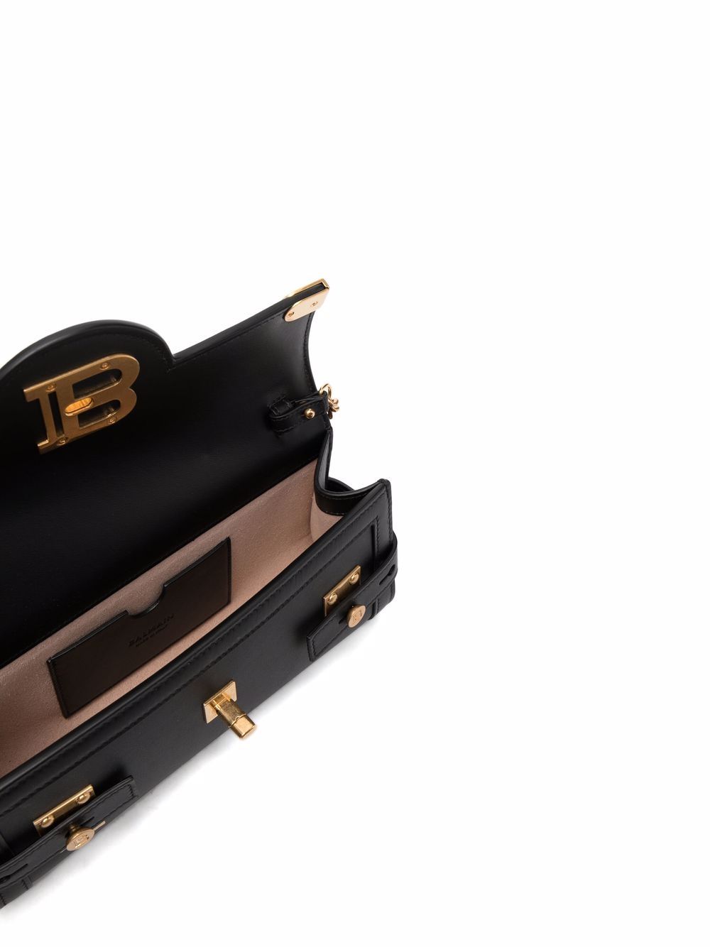Black Leather Shoulder Bag