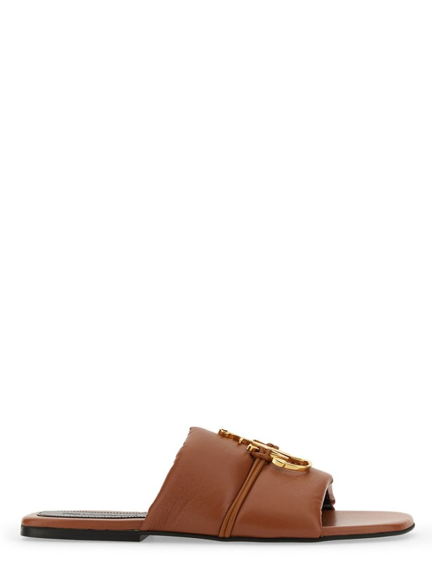 Brown Slide Sandal
