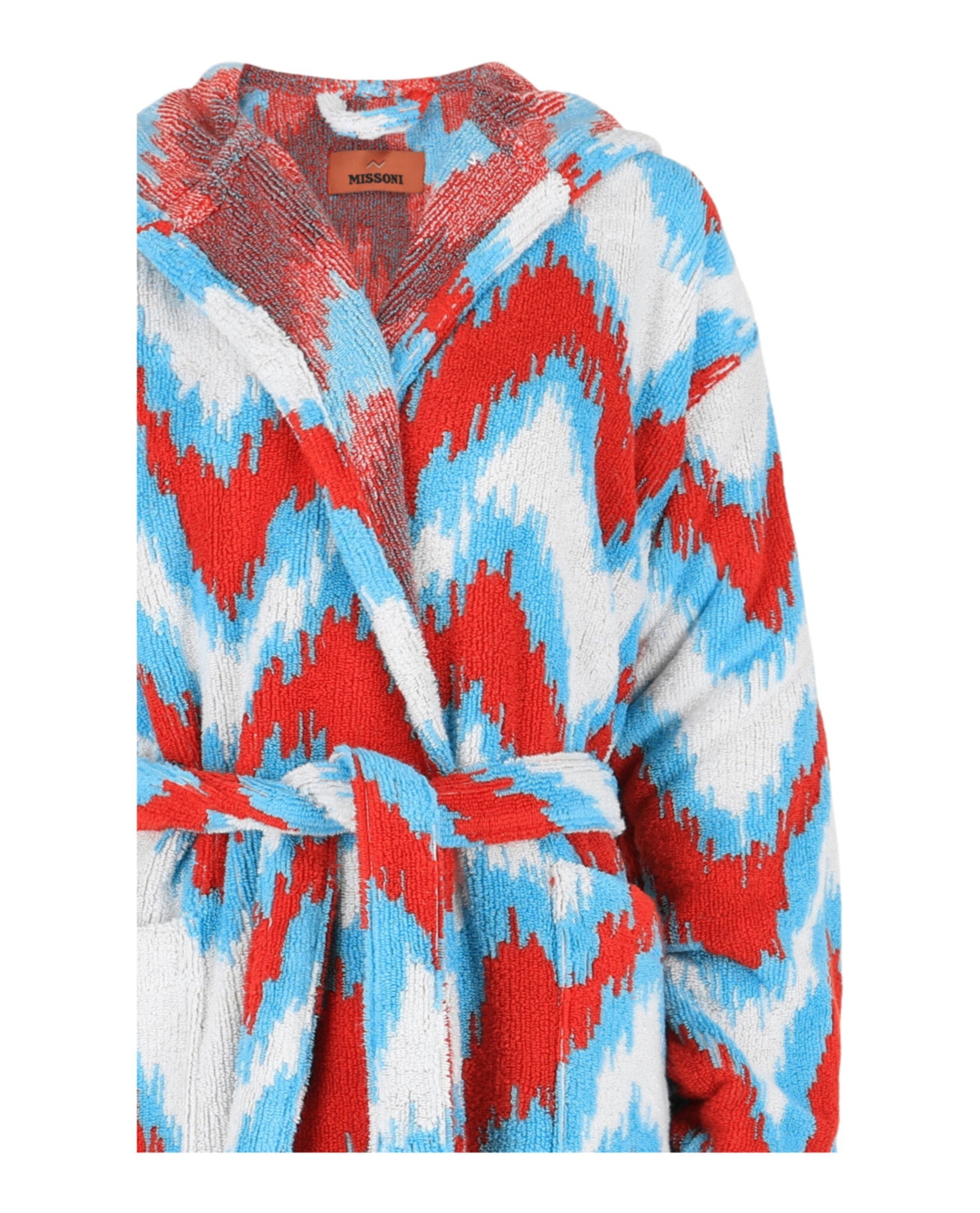 Fur Hooded Bathrobe