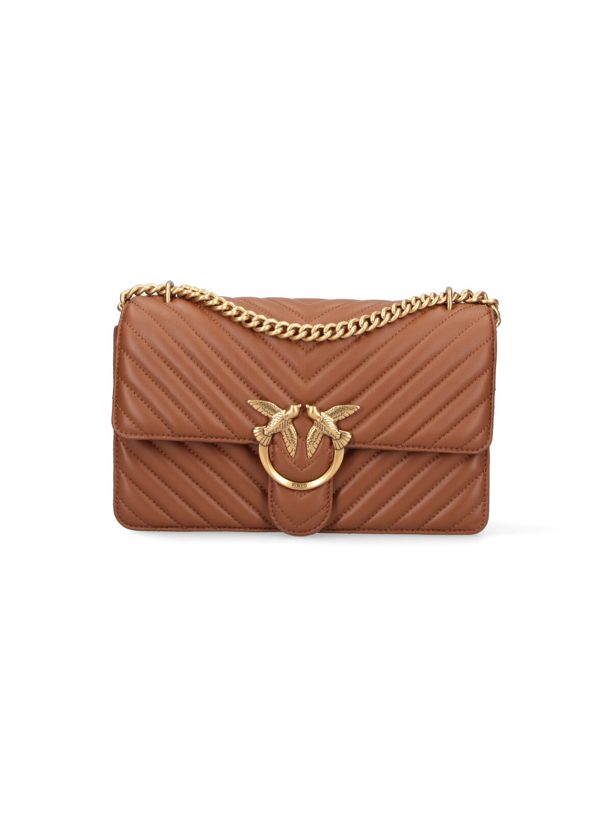 Structured Brown Handbag With Versatile Carrying Options