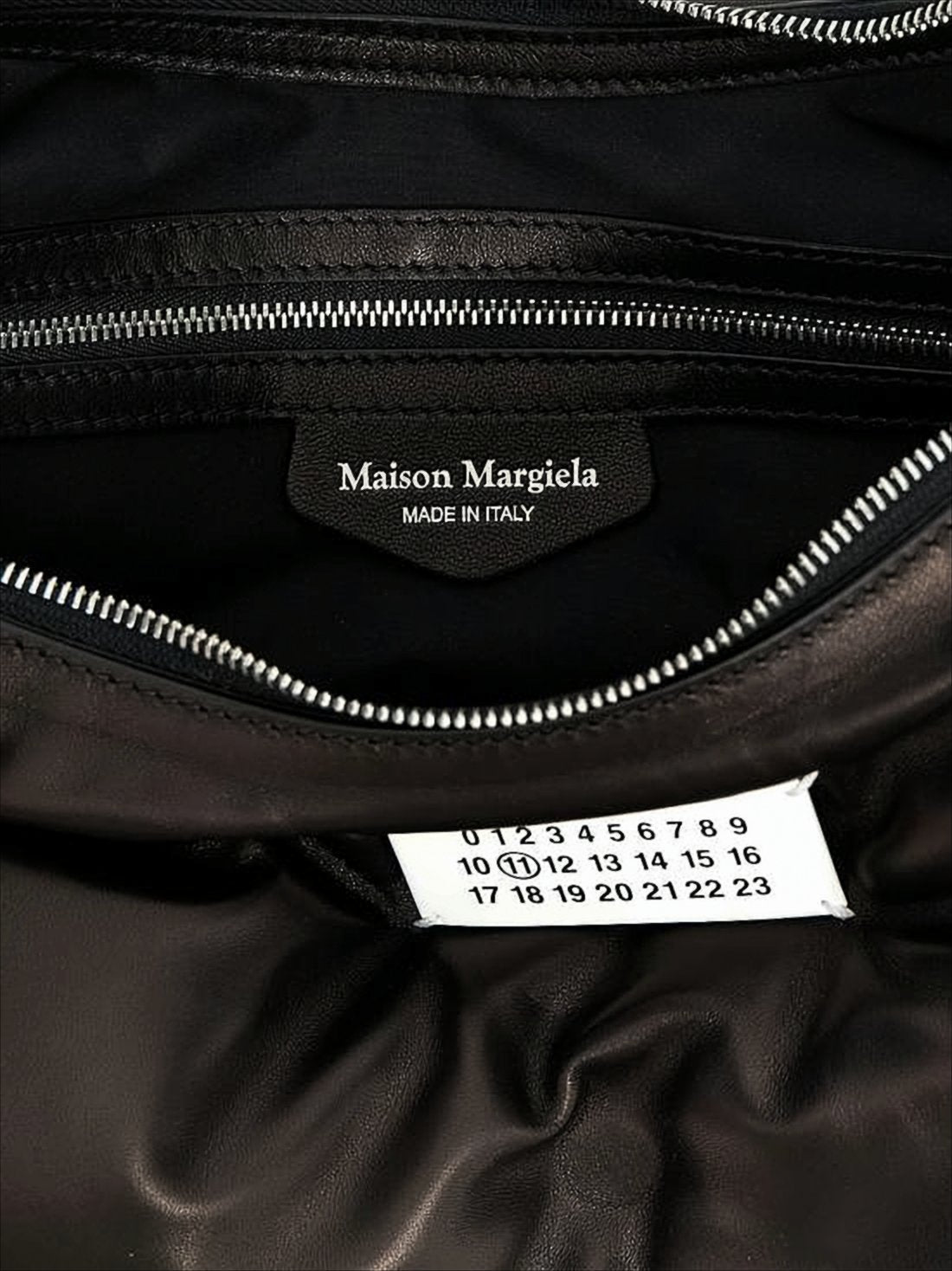 Contemporary Napa Leather Shoulder Bag