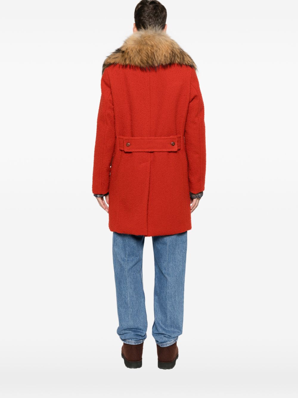 Capalbio Rossa Jacket In Virgin Wool