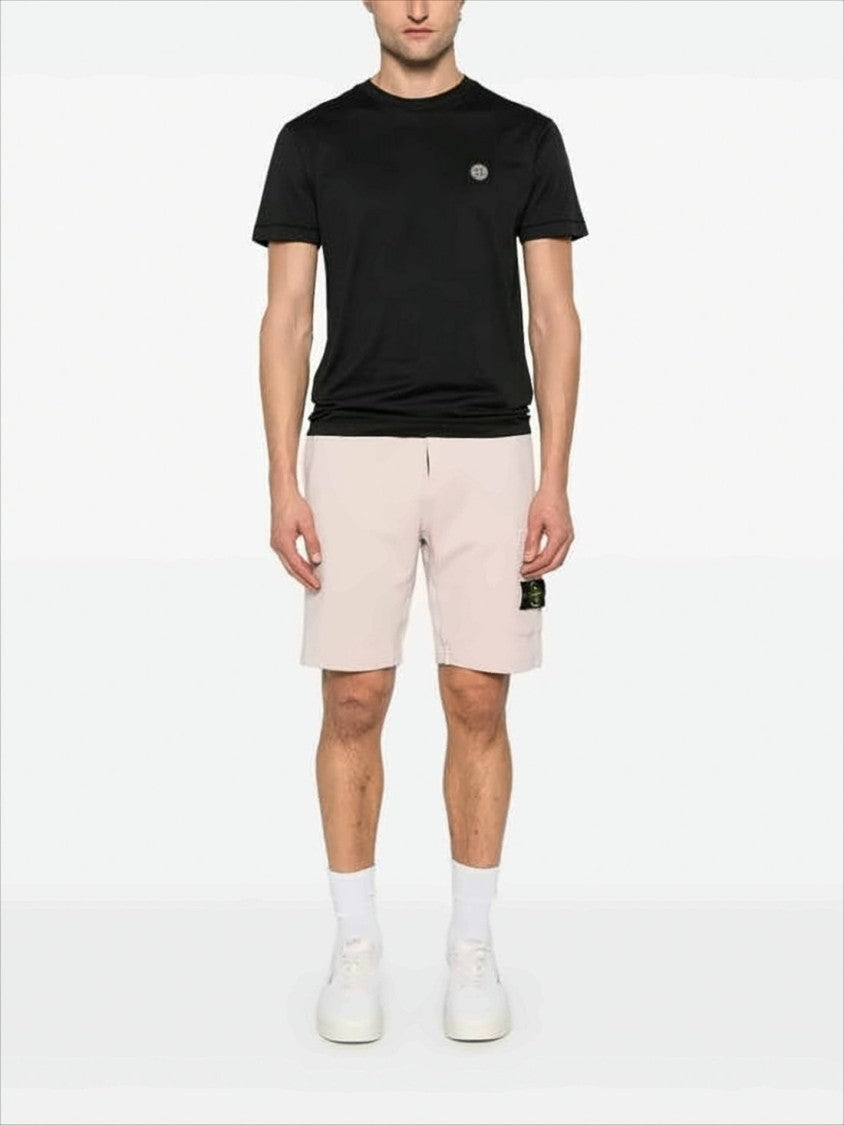 Short-Sleeve Cotton T-Shirt with Minimalist Design