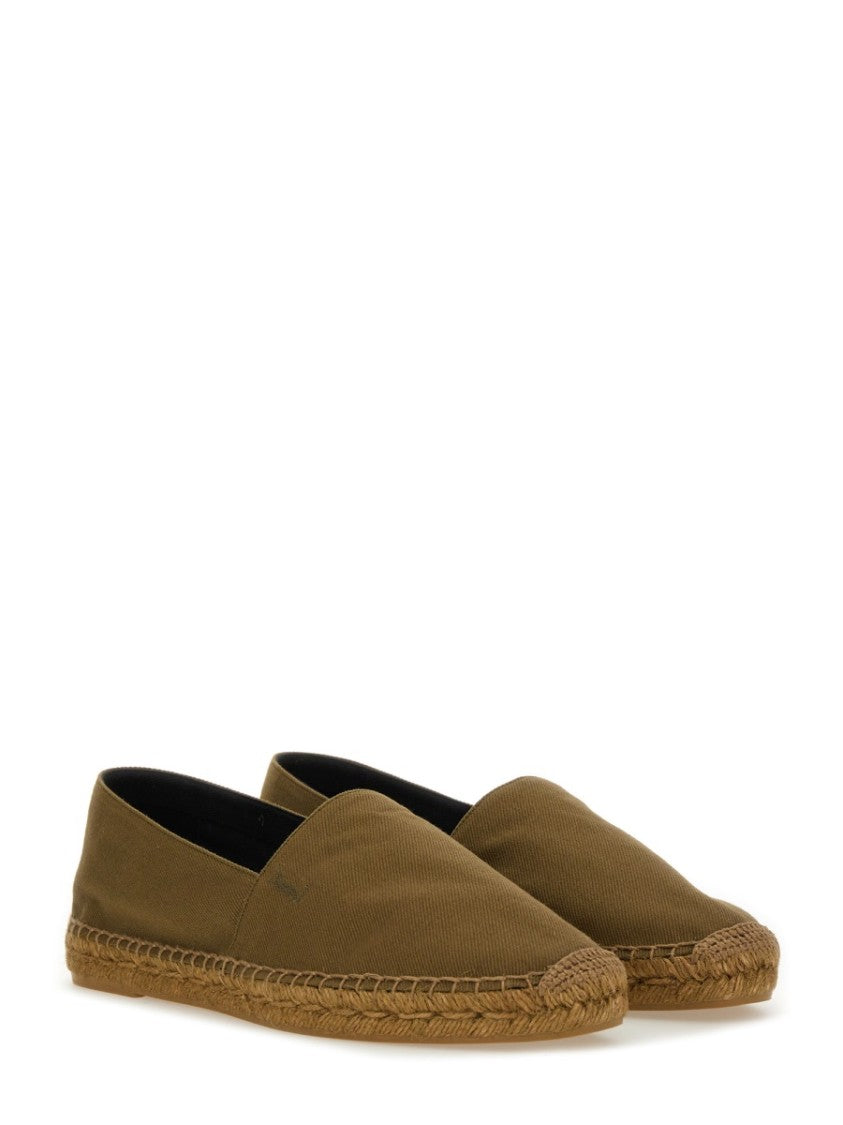 Cotton Gabardine Espadrille