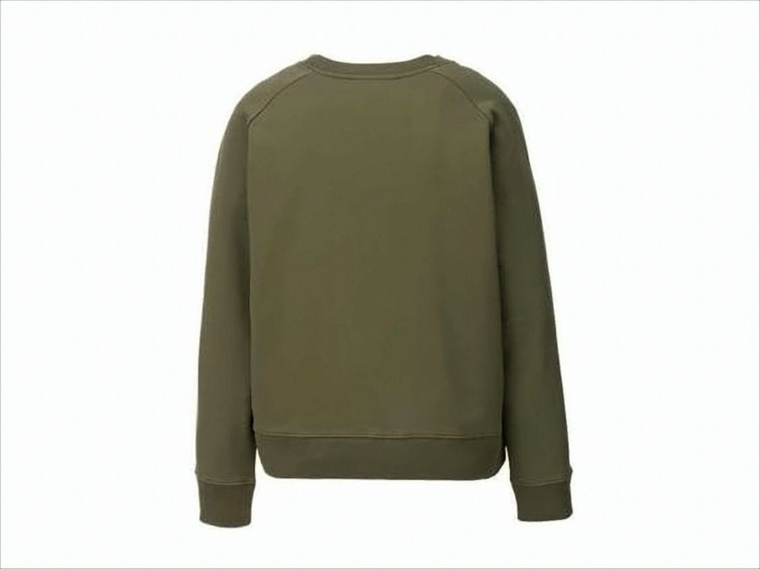 Long-Sleeve Crewneck Sweatshirt With Tiger Emblem