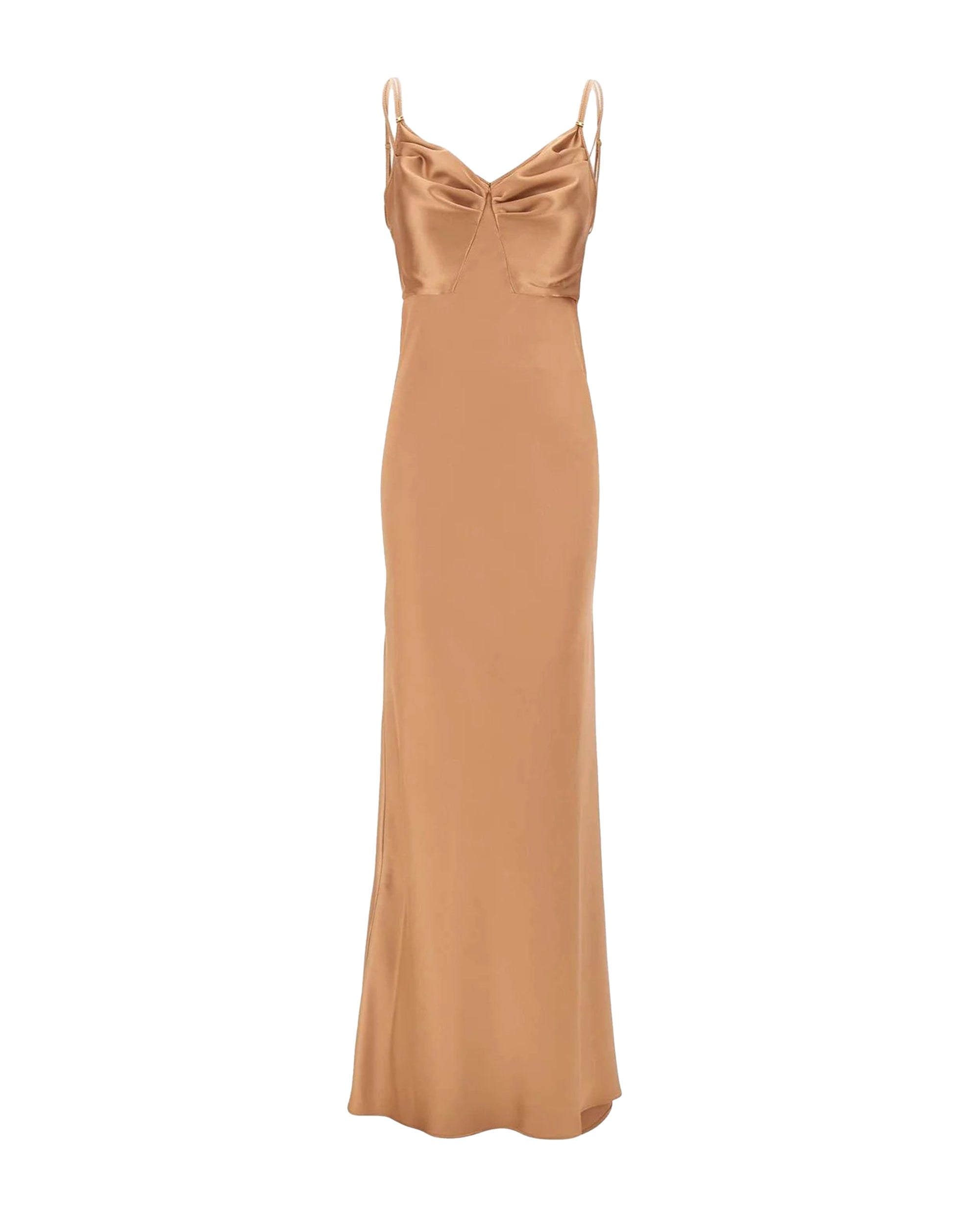 Suede Satin Dress