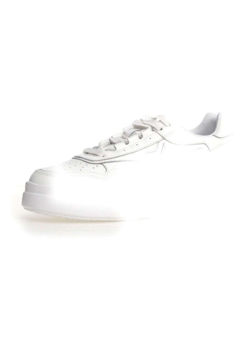 White Leather Sneakers
