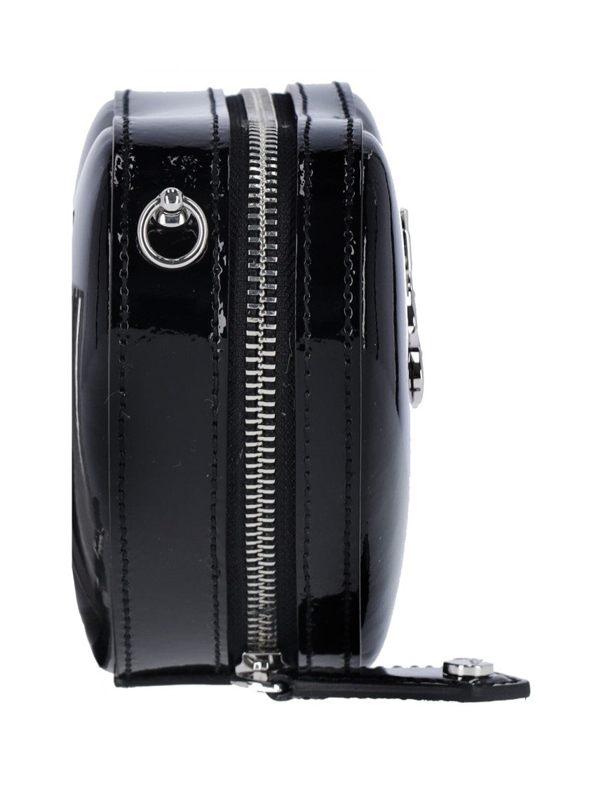 "Louise Heart" Mini Bag – Black