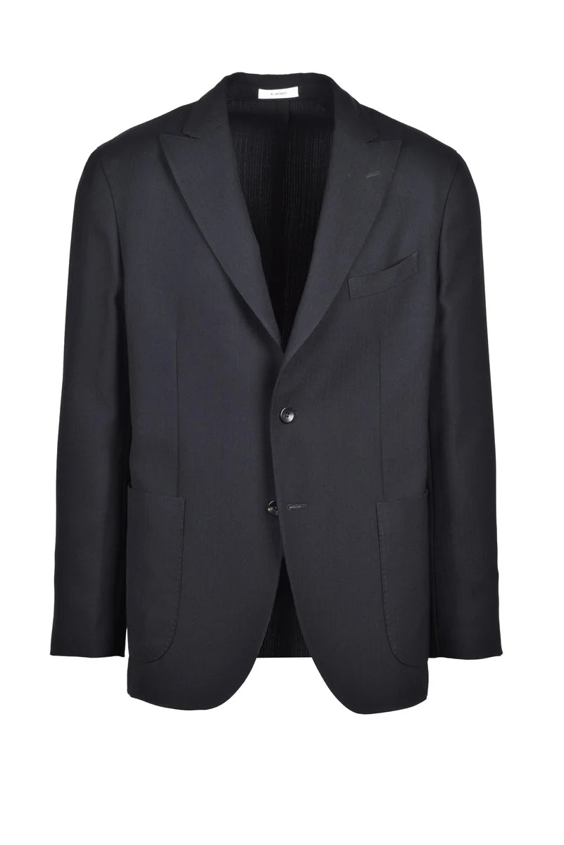 Rounded Jacket - Black