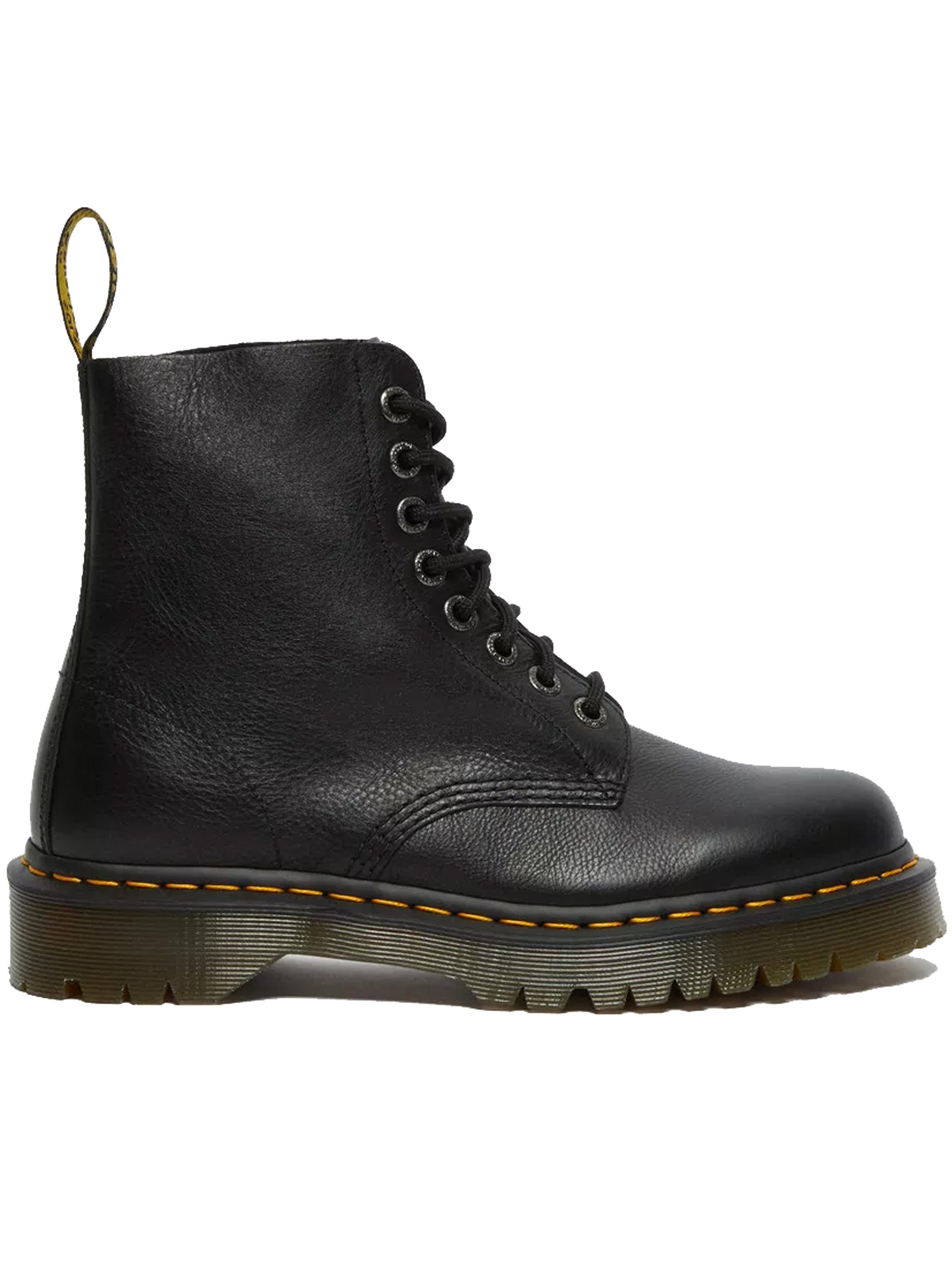 1460 Pascal Bex Black Leather Boots