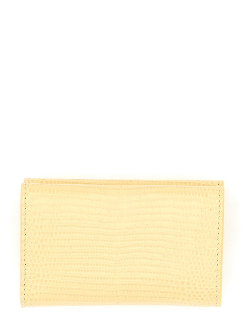 "Baby" Textured Leather Wallet