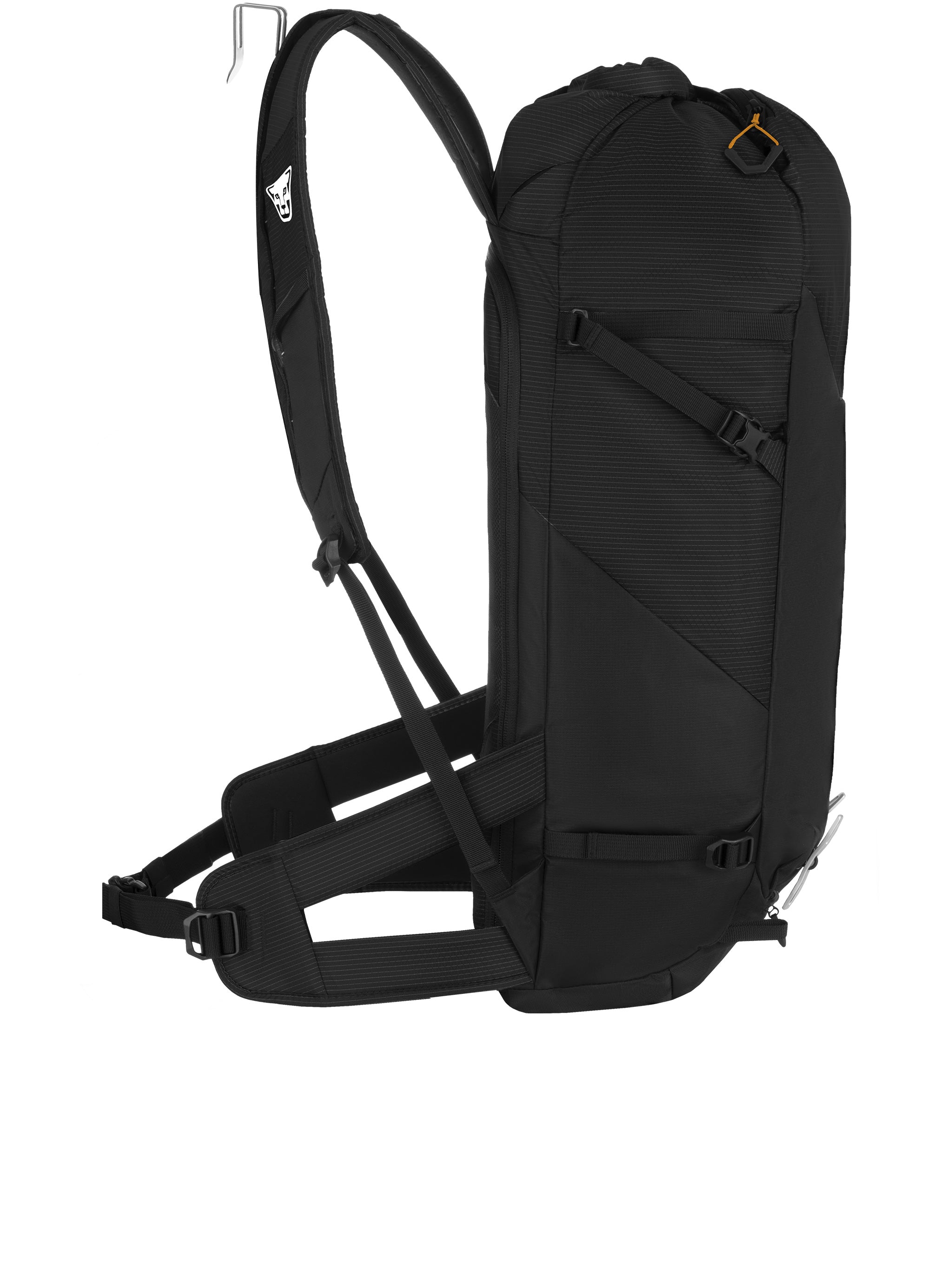 Radical 30+ Black Ventilated Ski Backpack