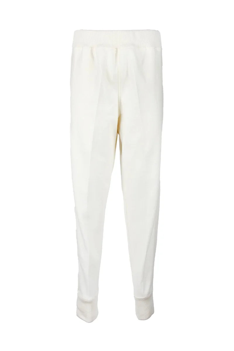 Wool Trousers - White