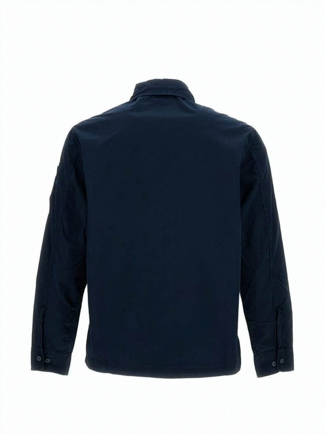 Organic Gabardine Zip Lens Overshirt