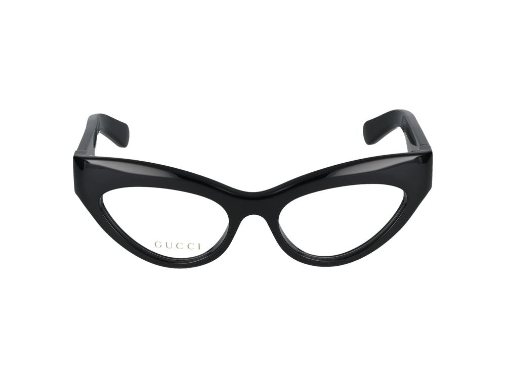 Eyeglasses GG1295O 001 black black transparent 53/19/135