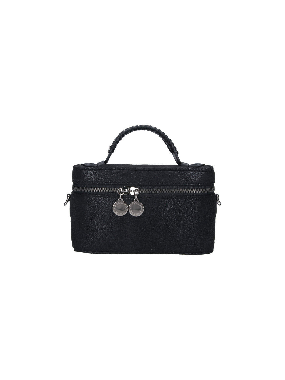 Black Falabella Fabric Vanity Bag