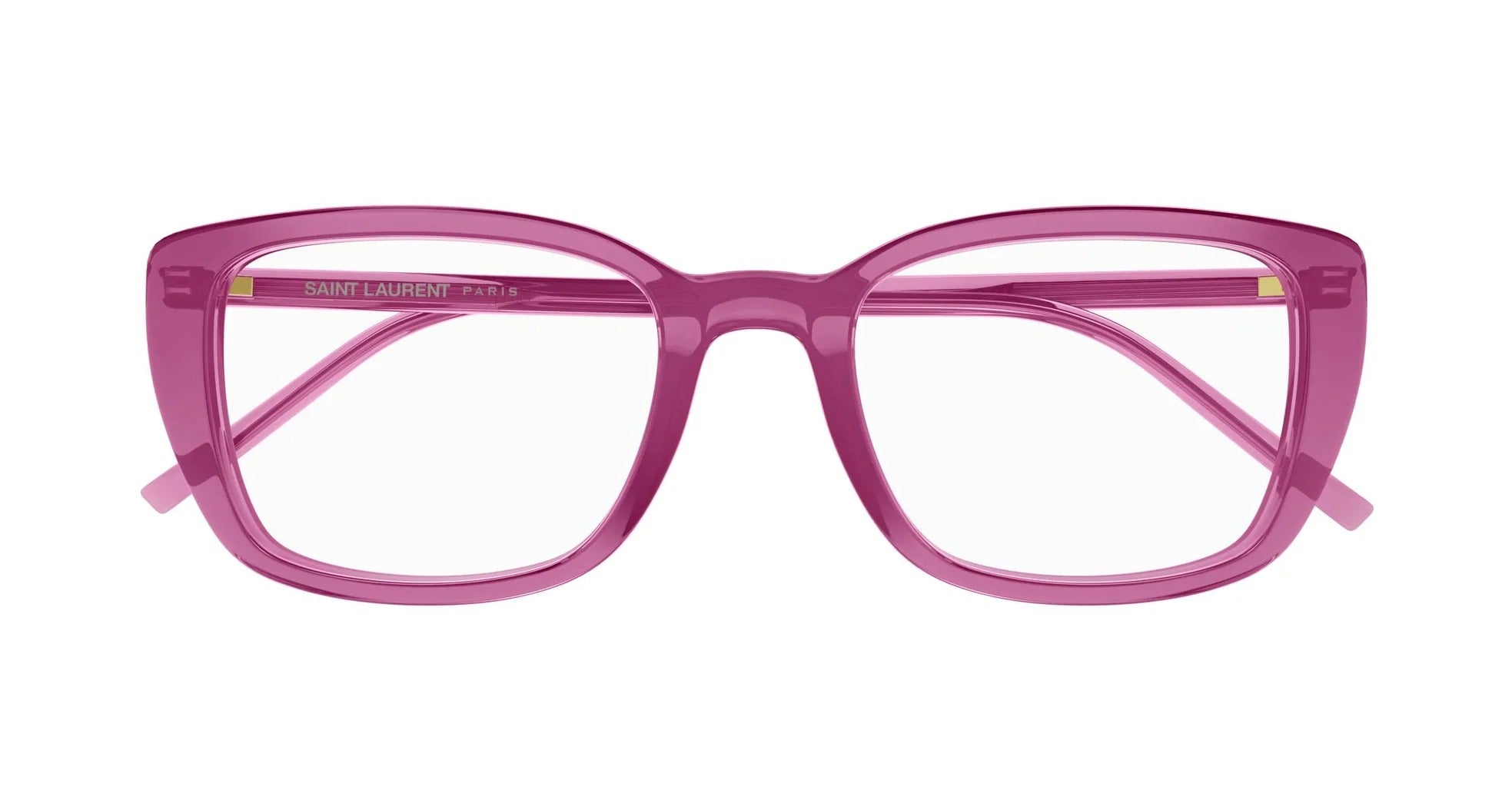 Eyeglasses Saint Laurent SL 776 009 Pink Pink Transparent 49/20/135