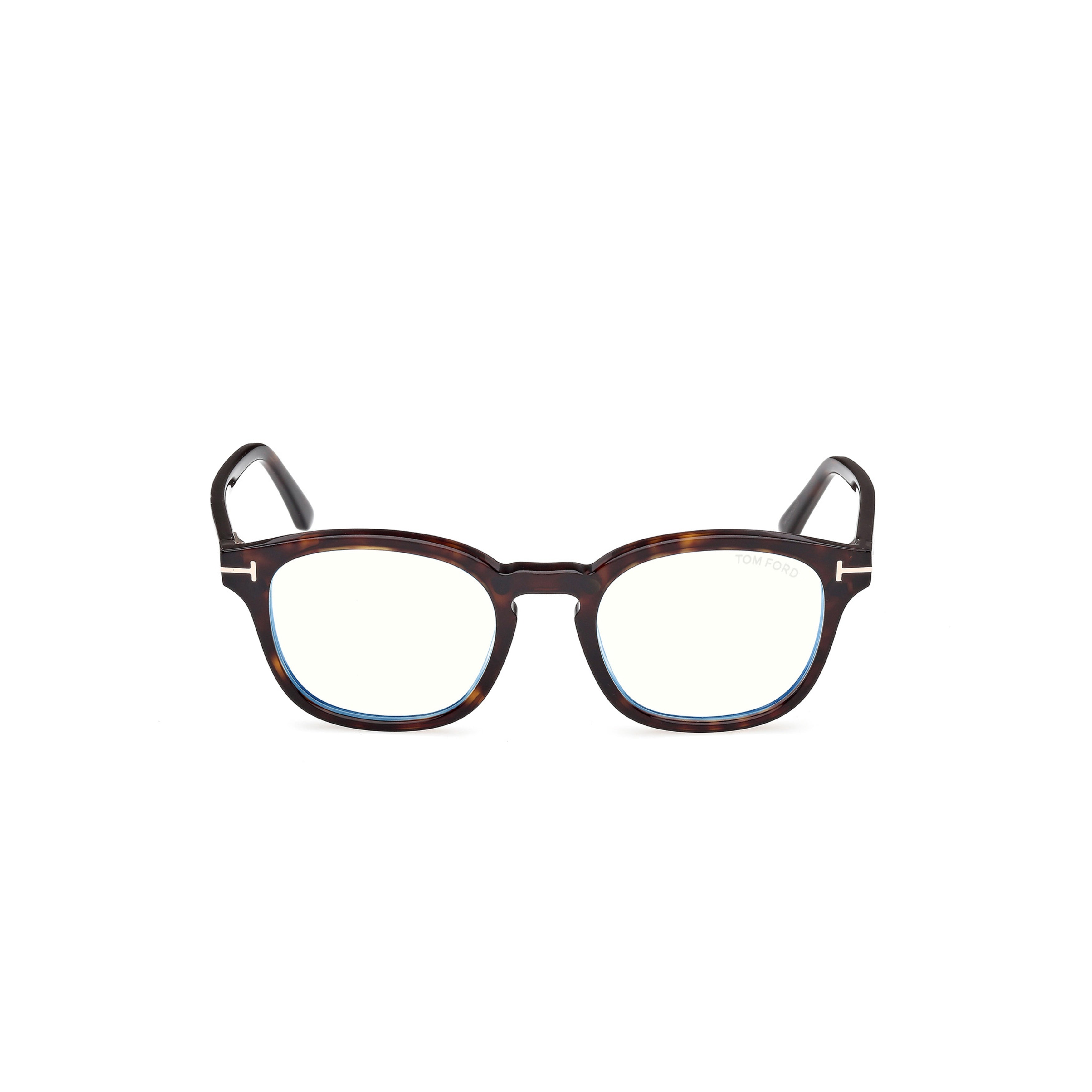 Ft5532-B Tortoiseshell Acetate Square Frame Eyeglasses