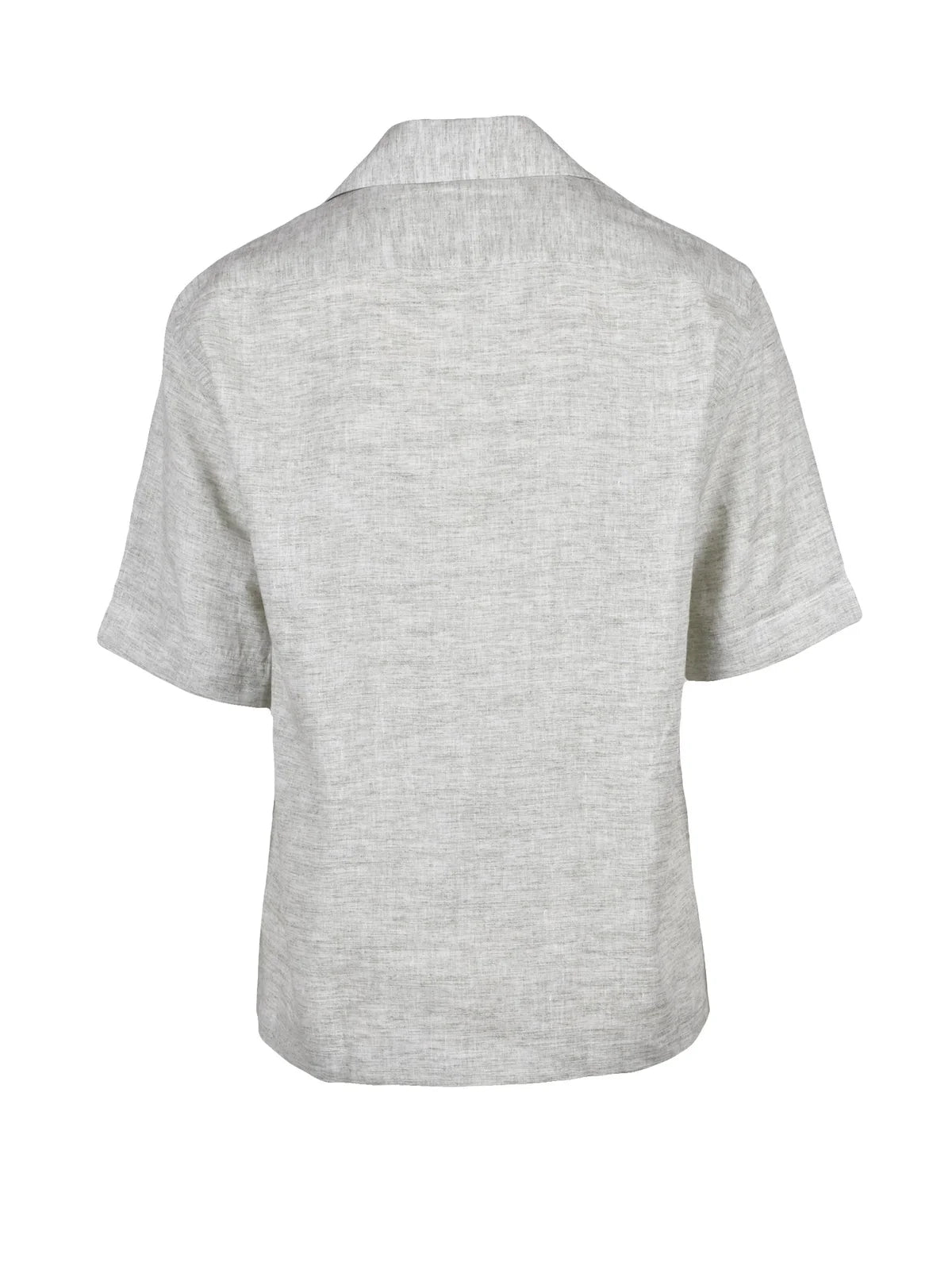 Sage Green Linen Viscose Men Shirt