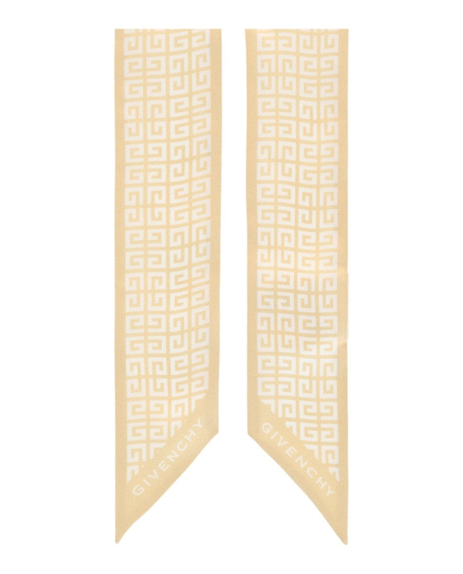 4G Logo Silk Bandeau