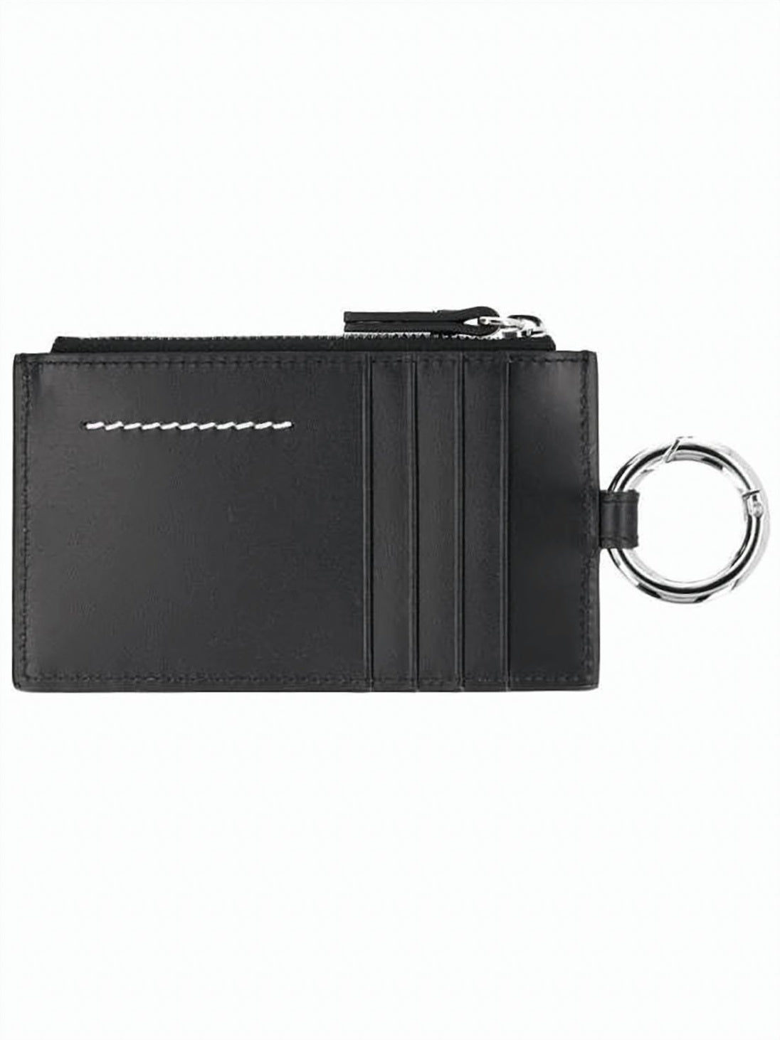 Rectangular Calfskin Leather Cardholder