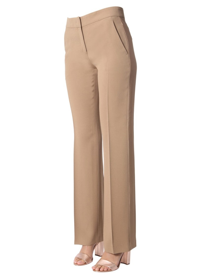 Straight-Leg Tailored Pants