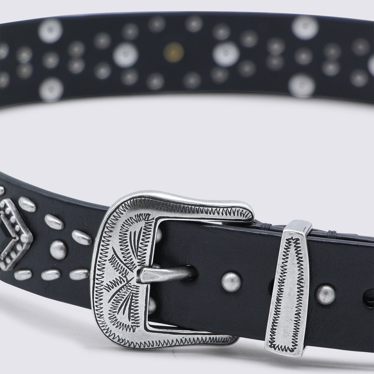 Black Leather Belt