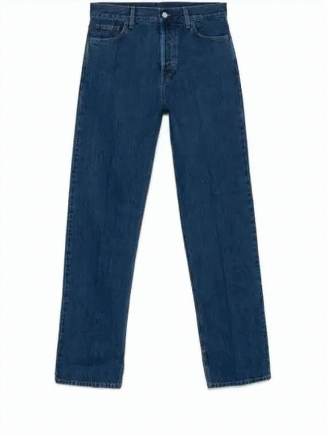 Mid-Rise Indigo Denim Pants