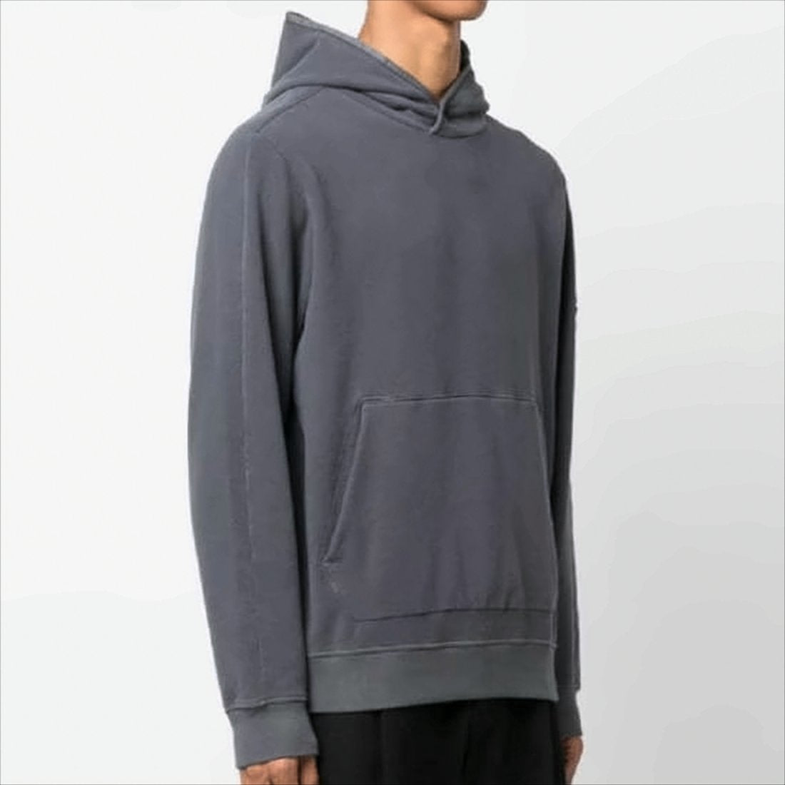 Relaxed Fit Charcoal Grey Hoodie