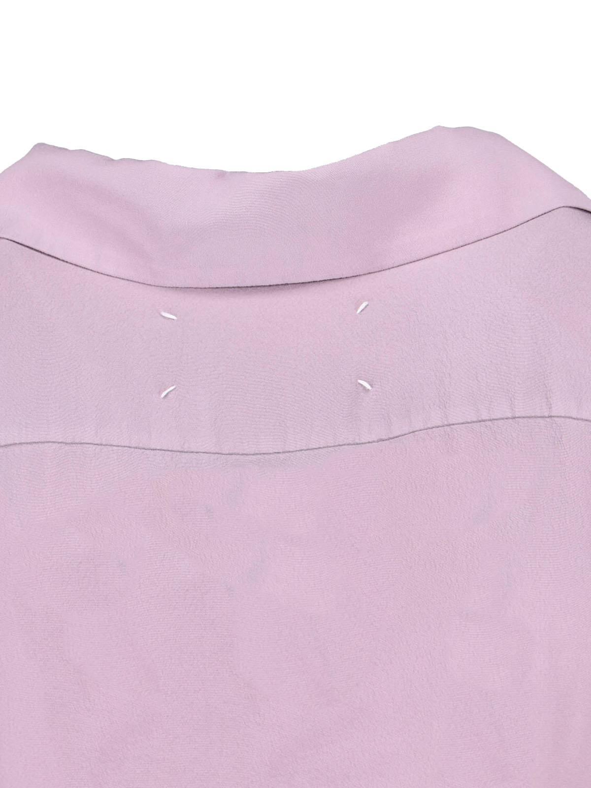 Tailored Pink Shirt With Classic Collar And Button-Down Front
