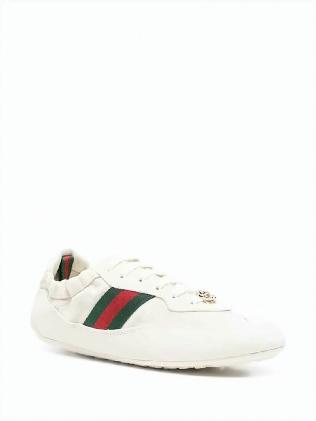 Low-Profile Suede And Canvas Sneakers