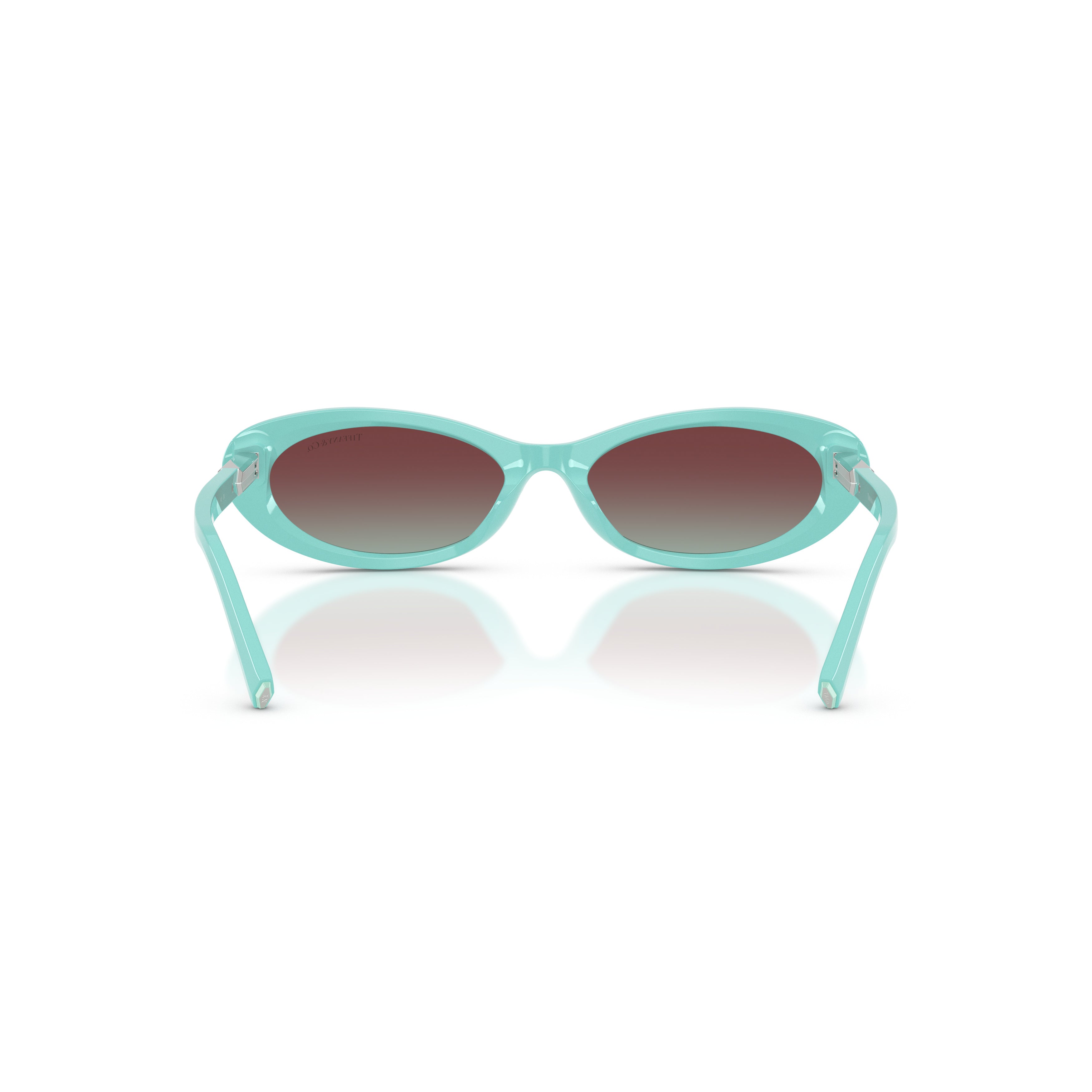 0tf4250 Oval Acetate Sunglasses in Light Turquoise