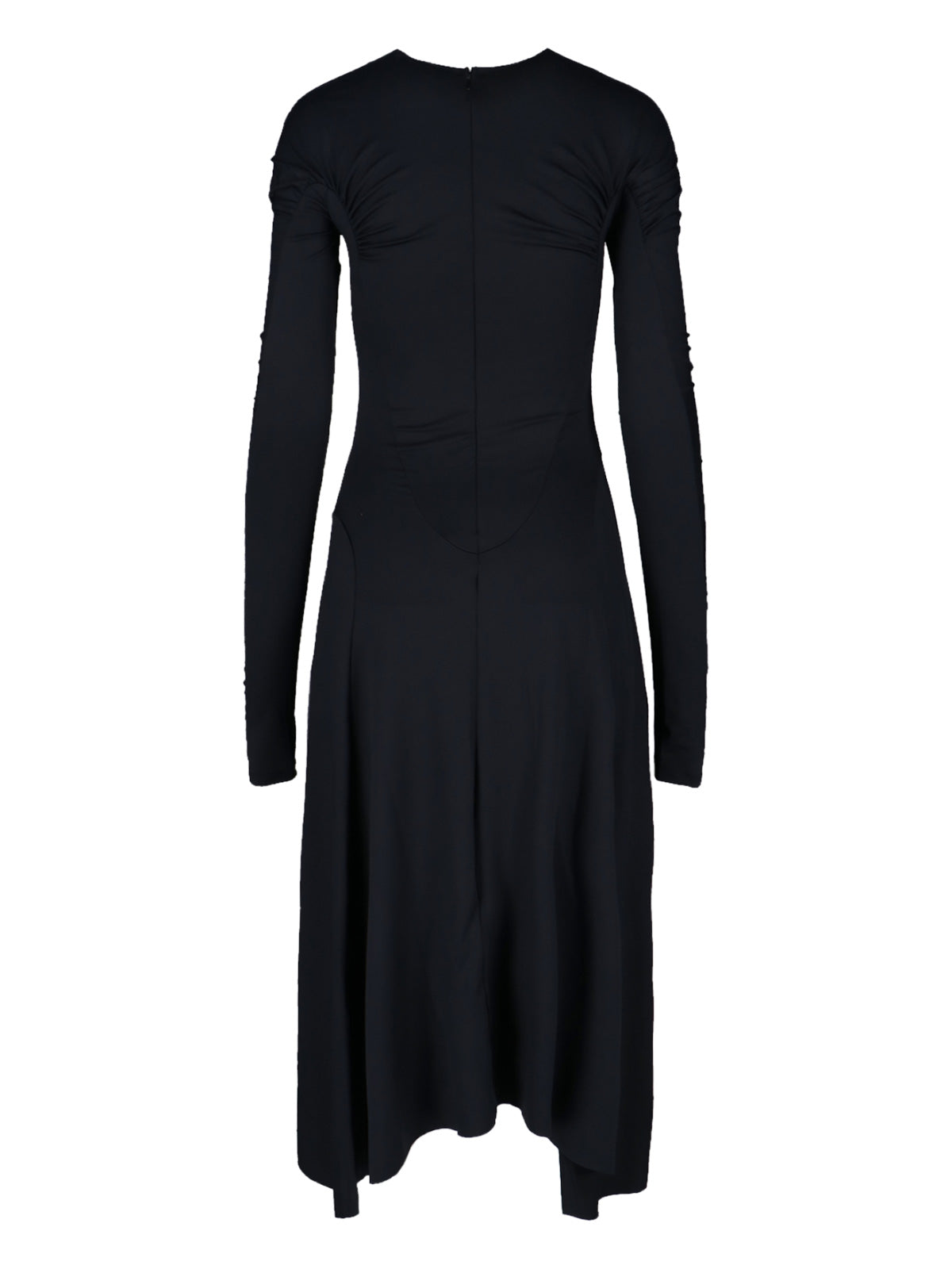 Asymmetrical Midi Dress
