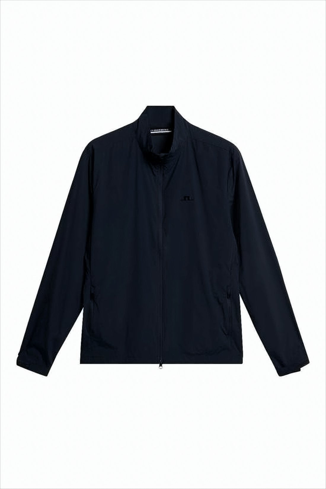 Black Jacket With Clean Front Zipper